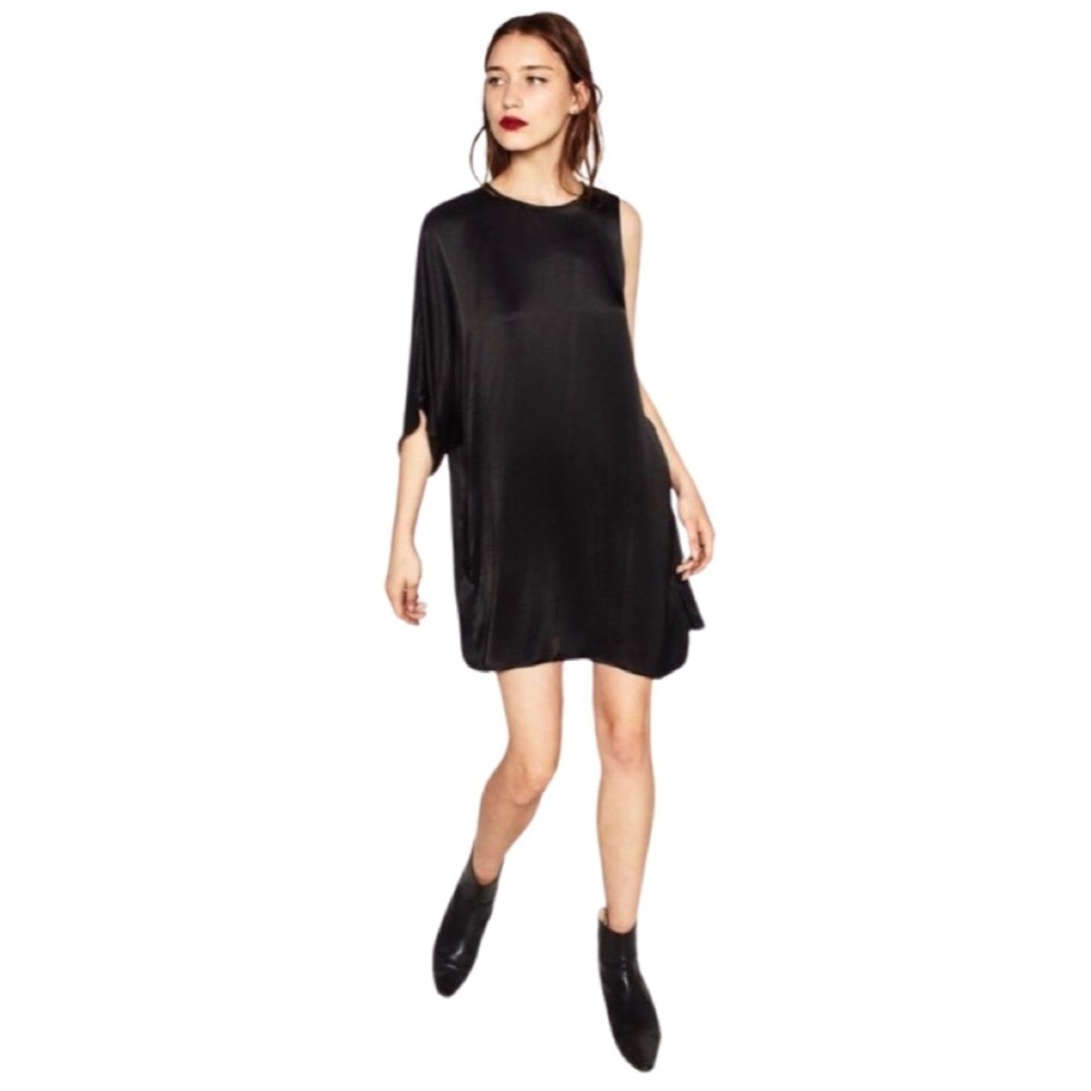 NWT ZARA The Asymmetric Dress